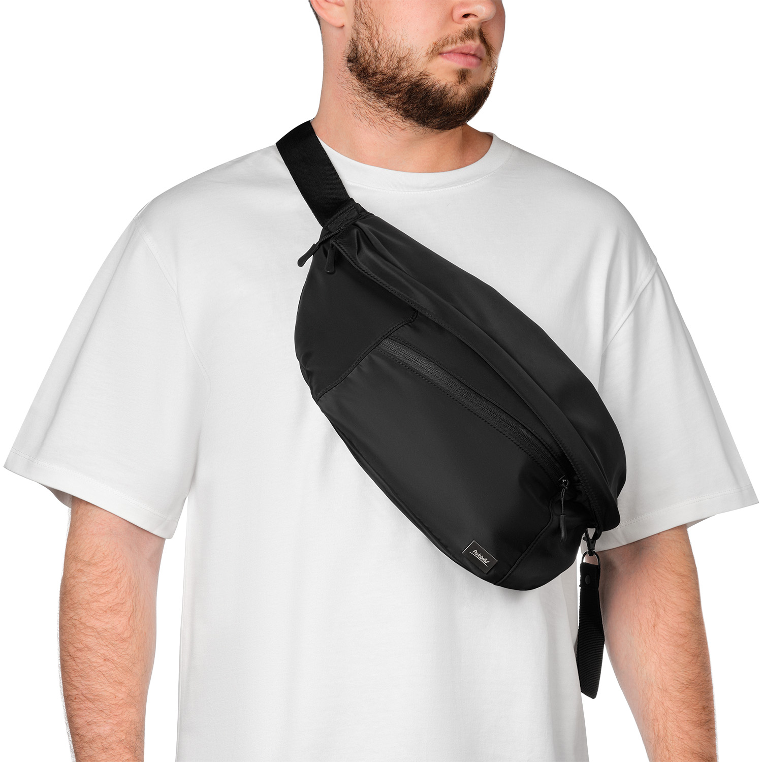 Сумка через плечо (cross body) Бостон (Boston), черная-4