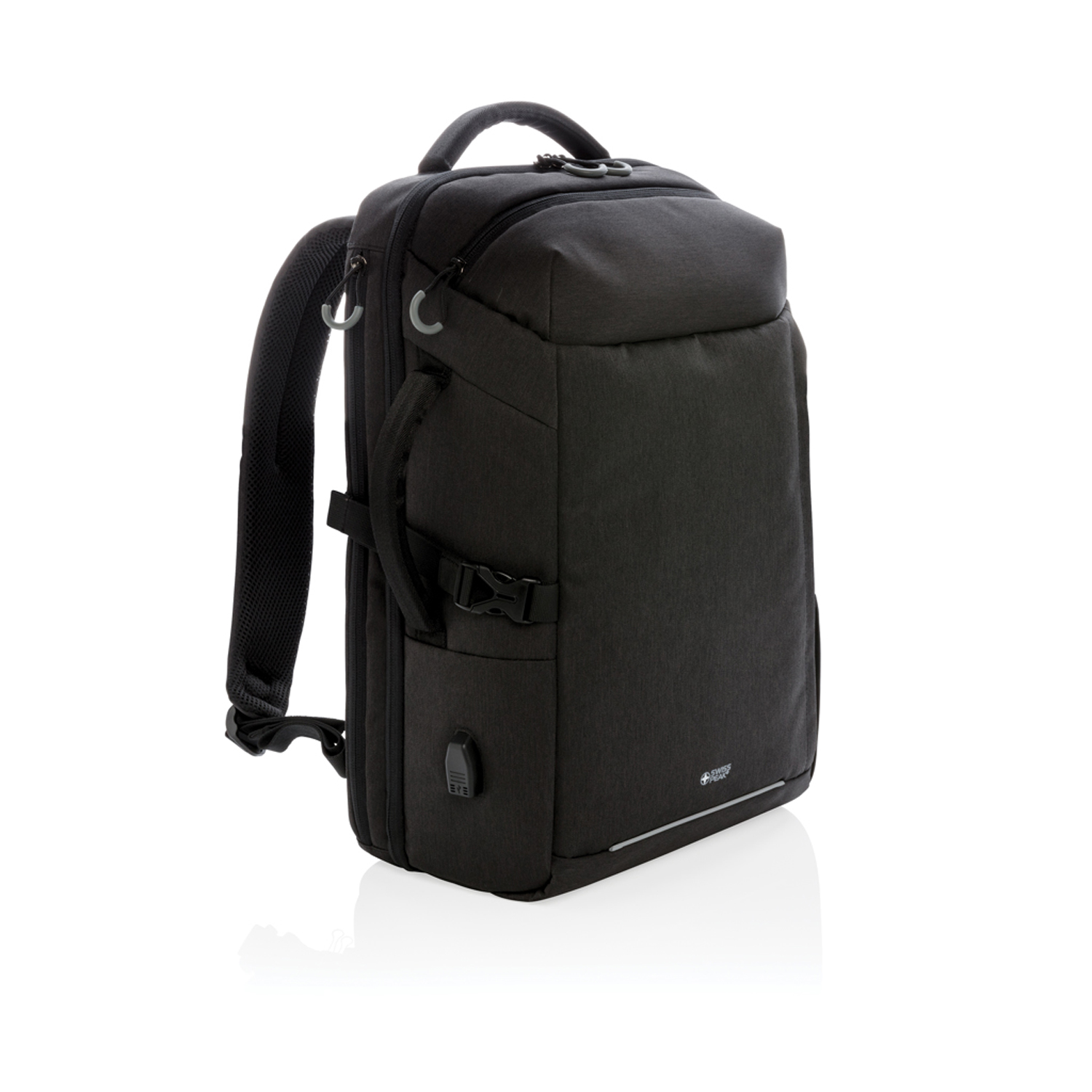 Рюкзак для путешествий Swiss Peak XXL из rPET AWARE™, 17’’-0