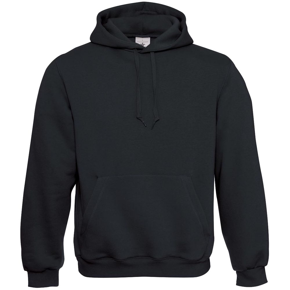 Толстовка Hooded, черная-0