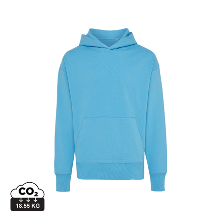 Худи Iqoniq Yoho из переработанного хлопка, свободный крой, унисекс, 340 г/м²-37