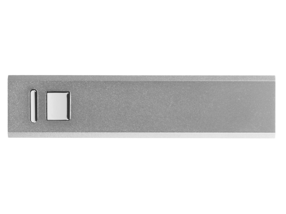 Портативное зарядное устройство Спейс, 3000 mAh, серебристый-3