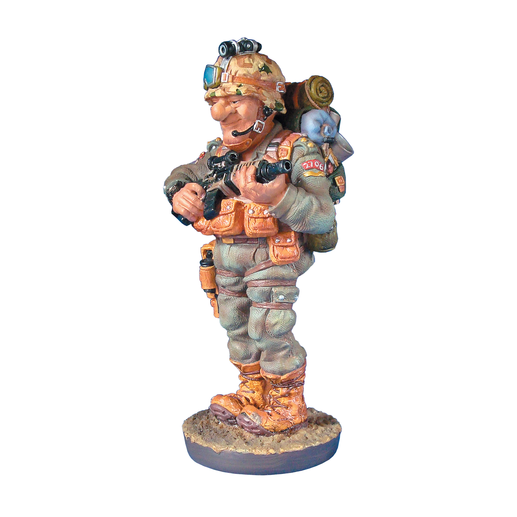 Скульптура "Военный"-0