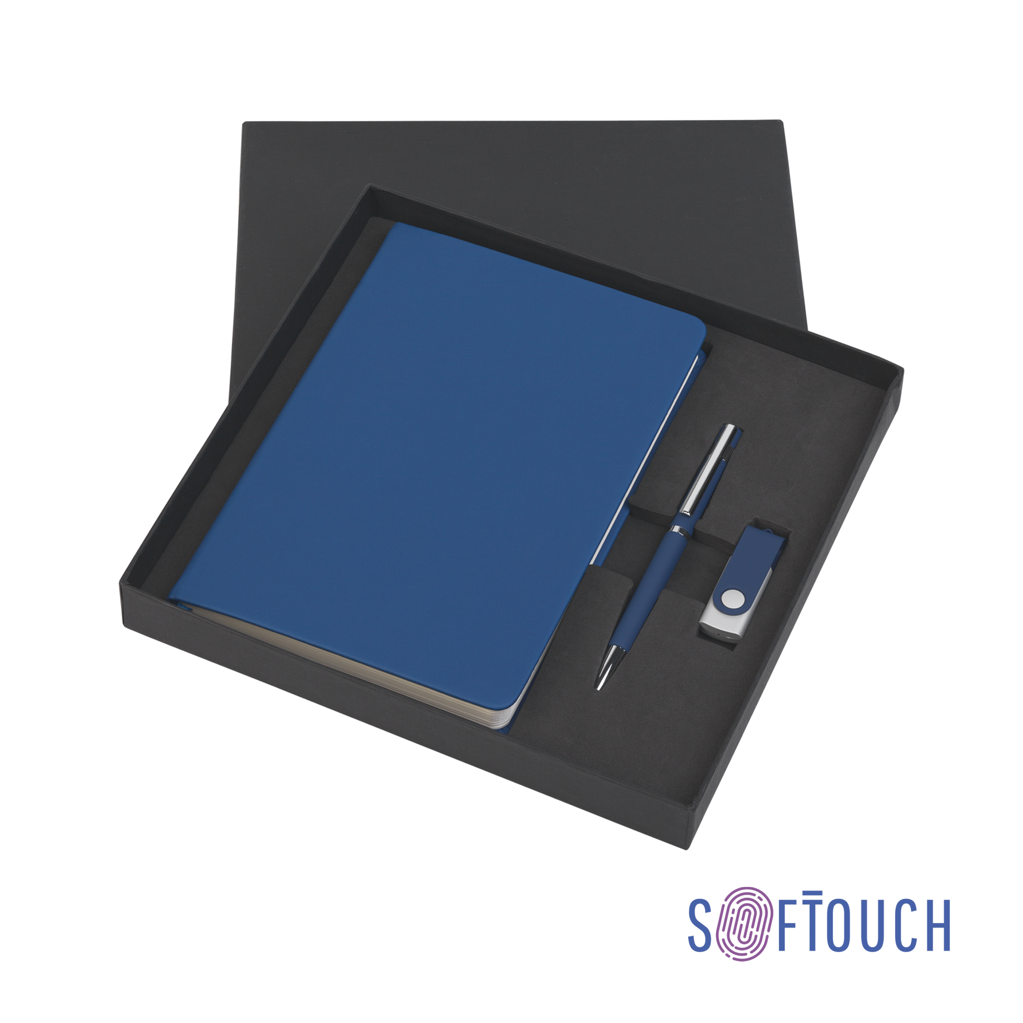 Набор подарочный "Бари", покрытие soft touch-0