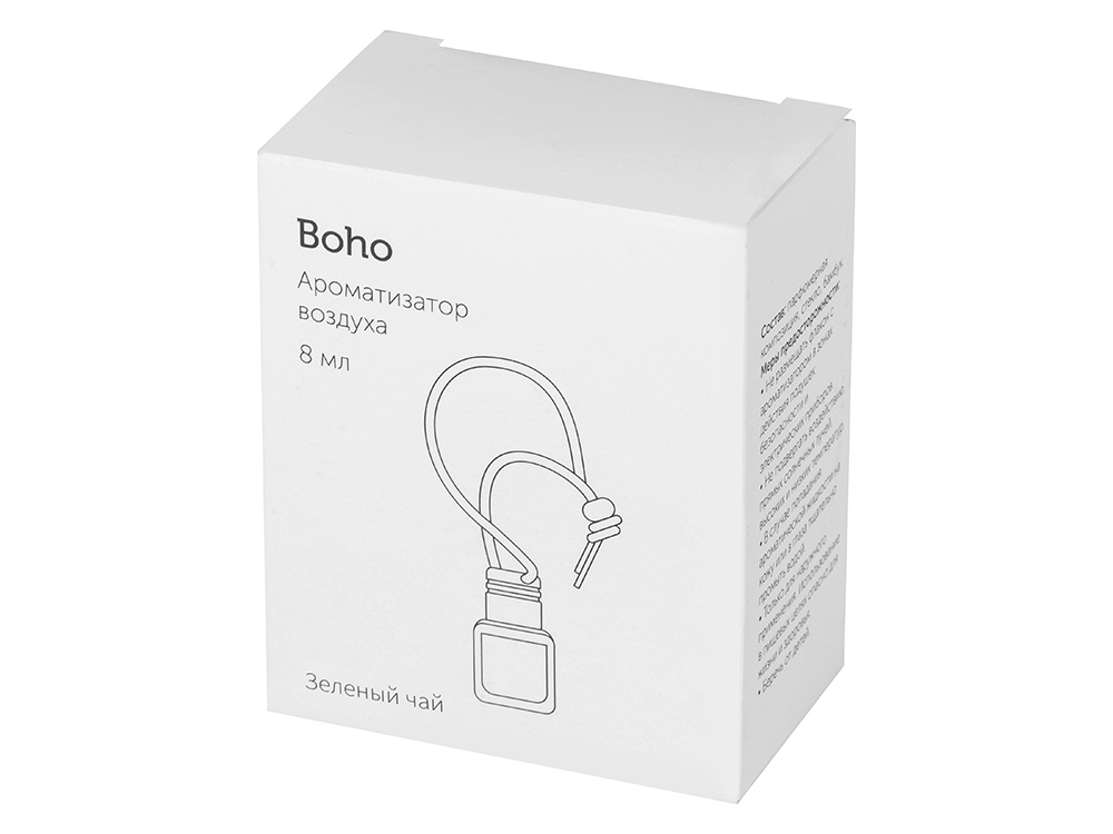 Подвесной ароматизатор воздуха во флаконе Boho, Зеленый чай, 8 мл-3
