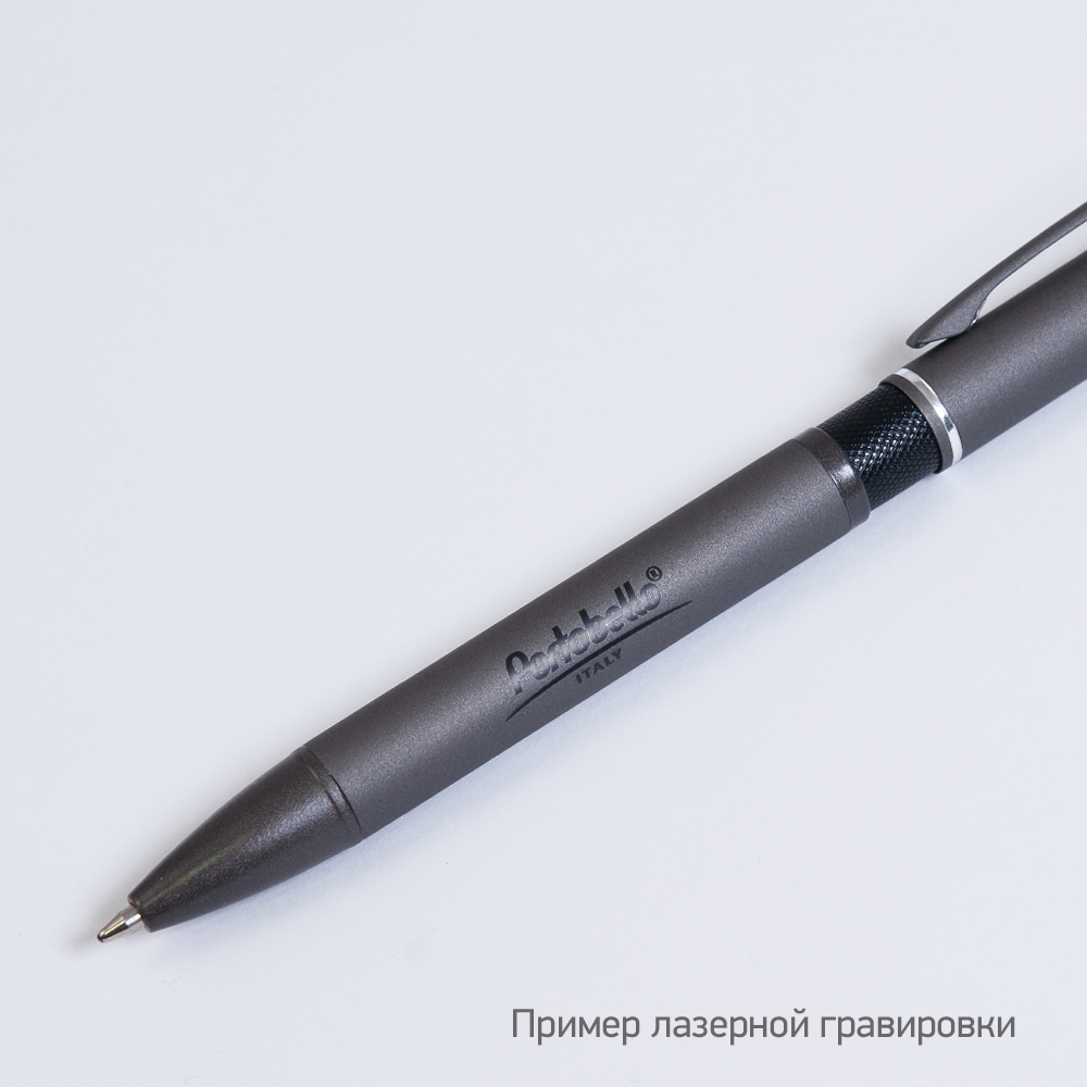 Шариковая ручка АйПи Хамелеон (IP Chameleon), черная-6