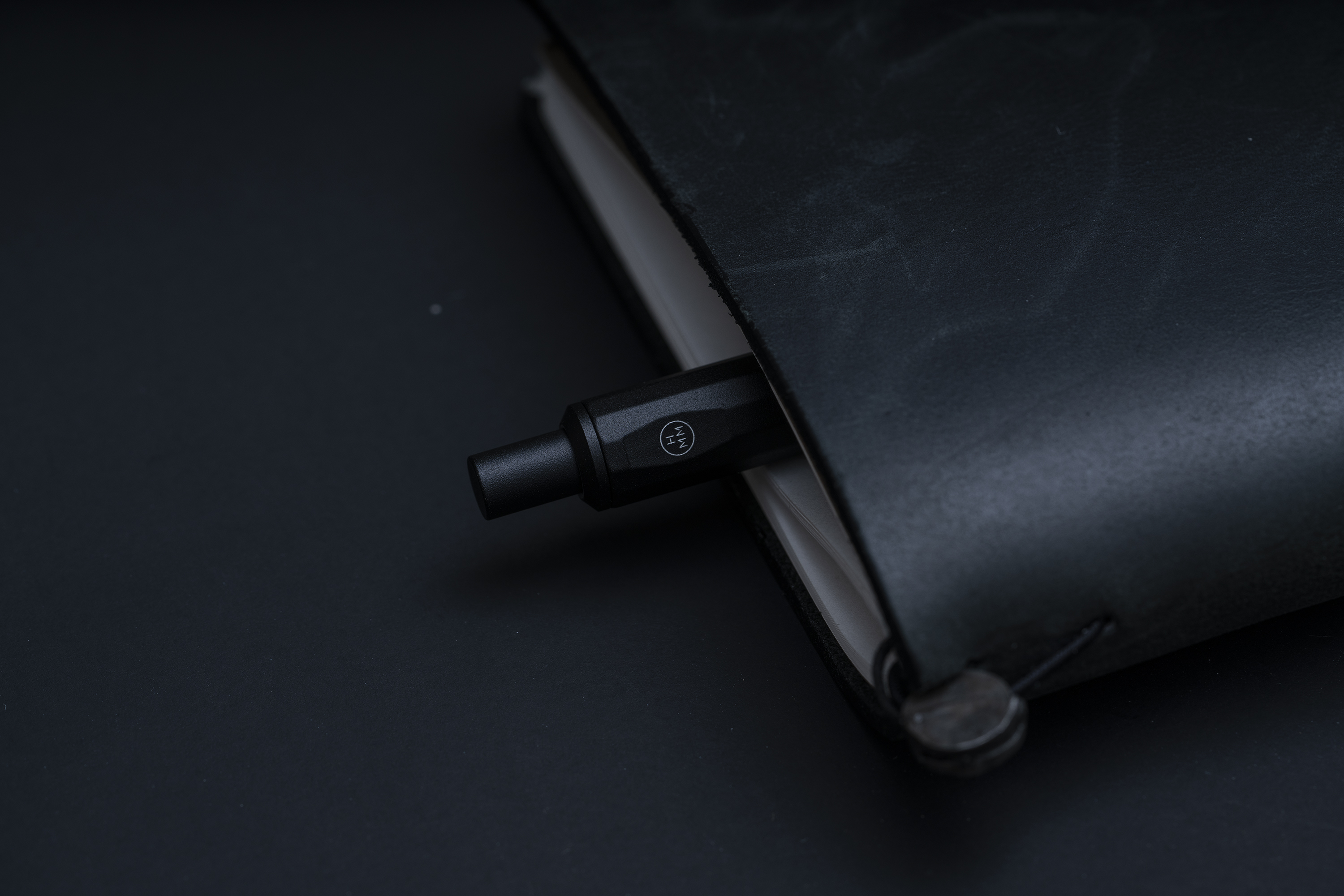 Шариковая ручка BALLPOINT BLACK черная-3