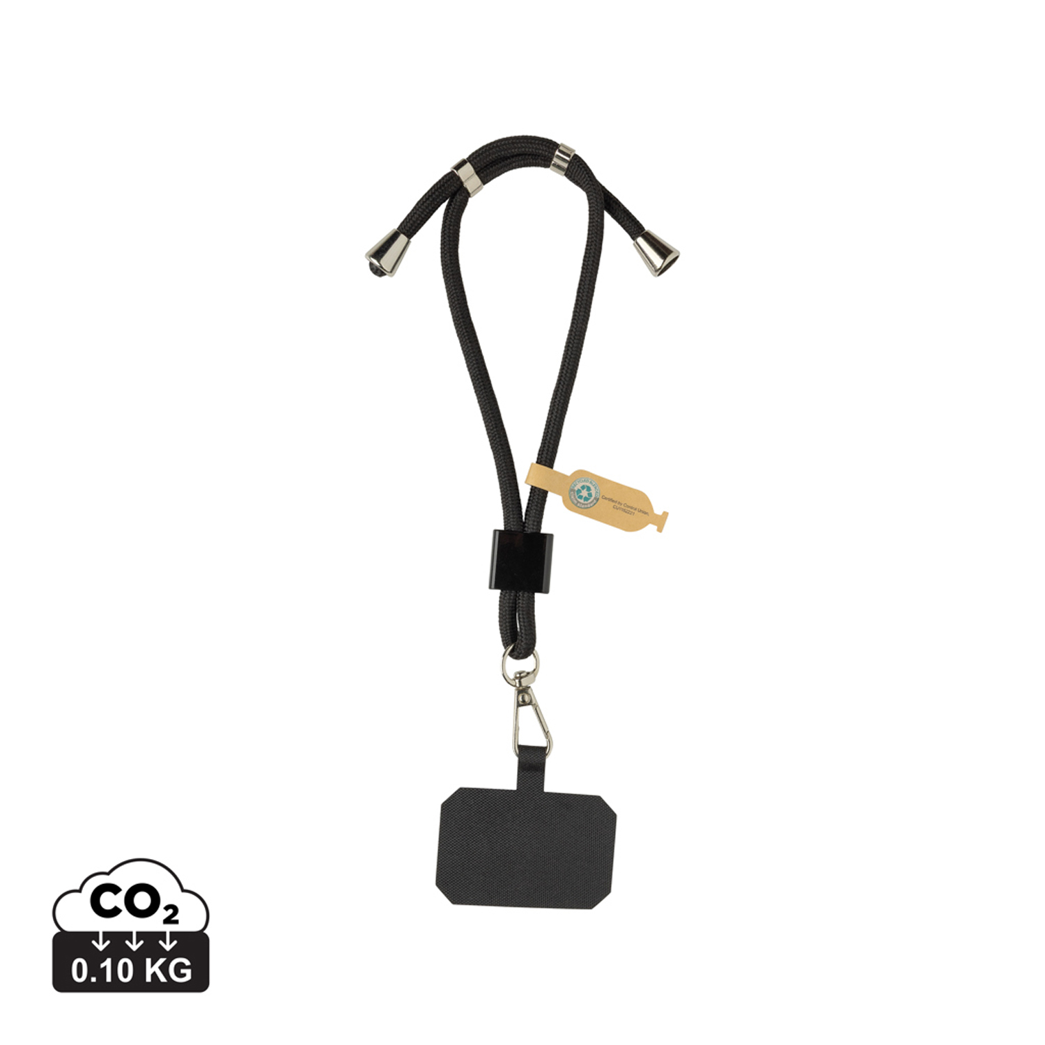 Ремешок-держатель для телефона CarryLoop на запястье из rPET RCS-8
