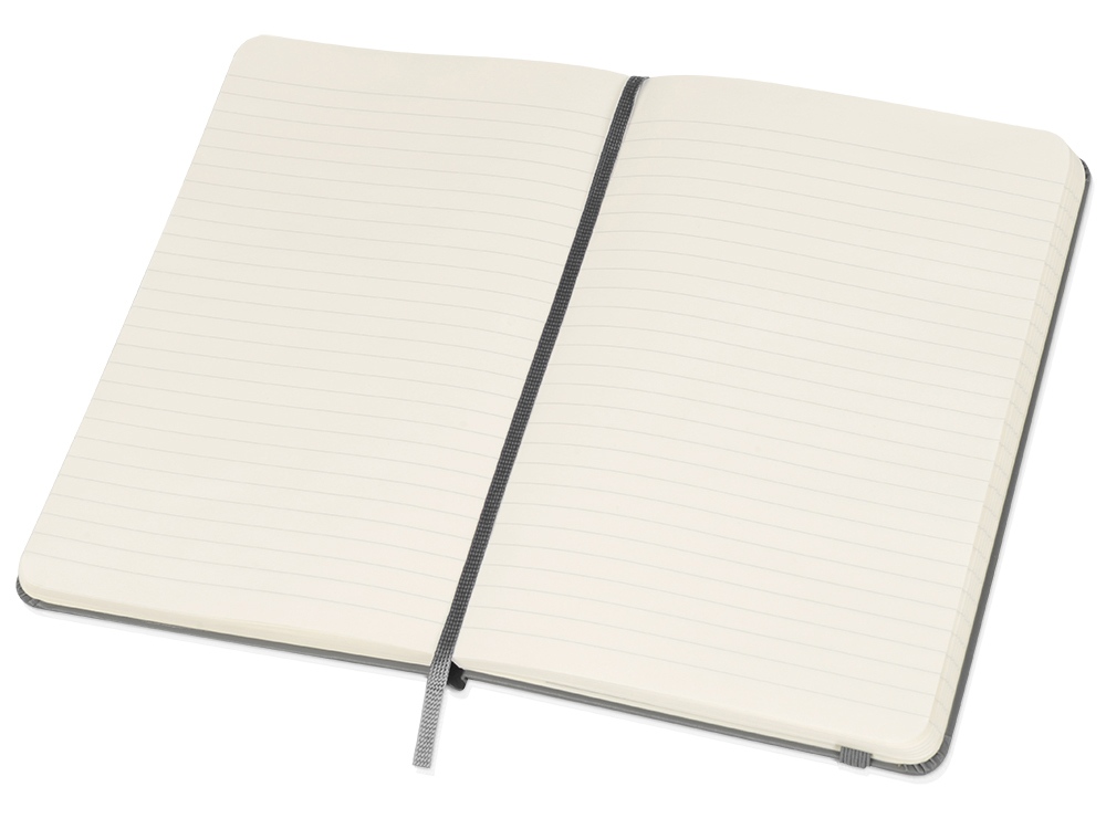Записная книжка Moleskine Classic (в линейку) в твердой обложке, Medium (11,5x18 см), серый-1