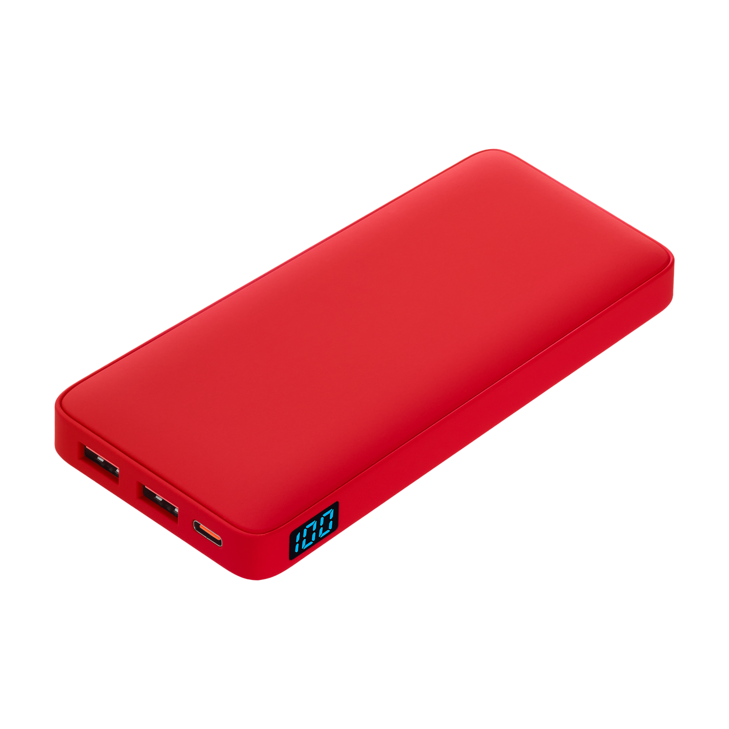 Внешний аккумулятор с подсветкой Анкор Плюс PD (Ancor PD Plus) 10000 mAh, красный-0