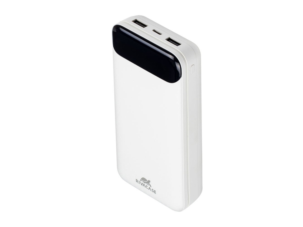 RIVACASE VA2280 (20000mAh) с дисплеем, белый, внешний аккумулятор /24-0