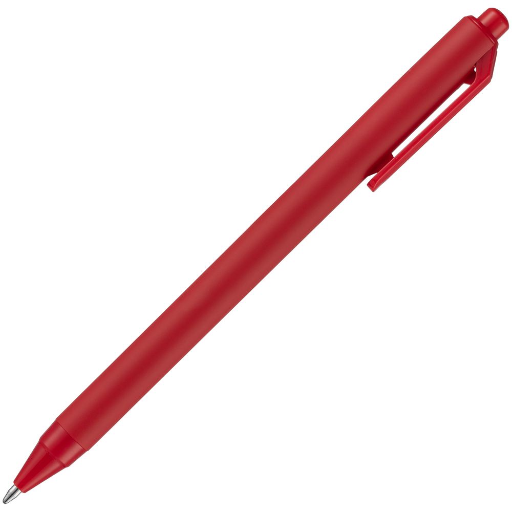 Ручка шариковая Cursive Soft Touch, красная-2