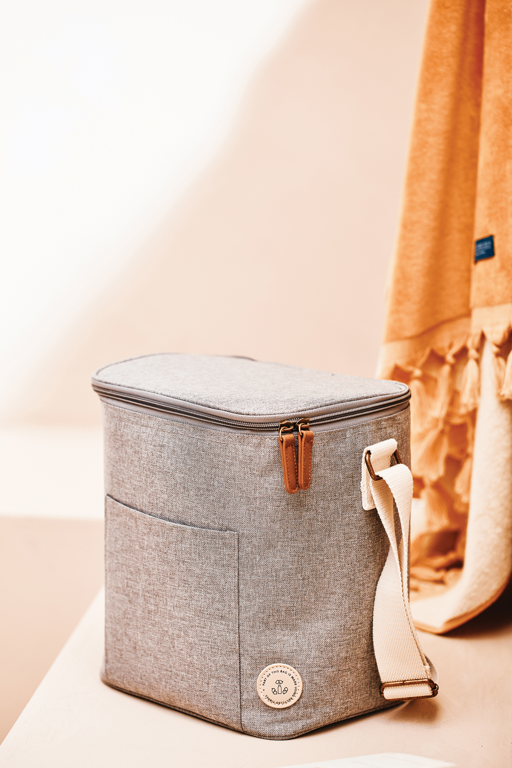Сумка-холодильник VINGA Sortino из rPET серая-4