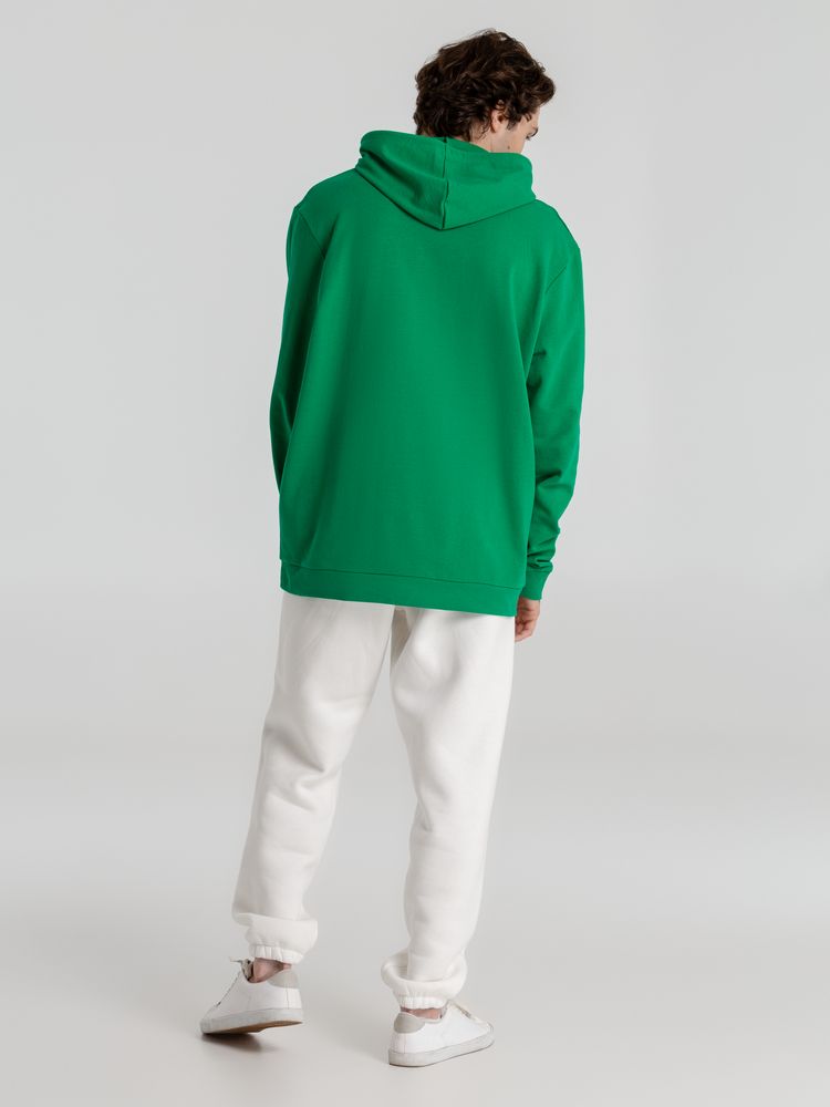 Толстовка с капюшоном унисекс Hoodie, зеленая-9