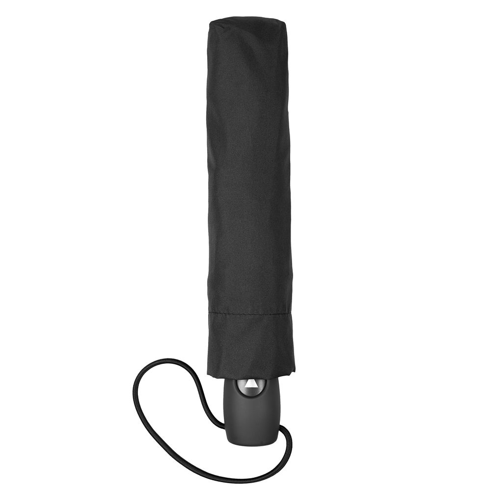 Зонт складной Comfort, черный-2