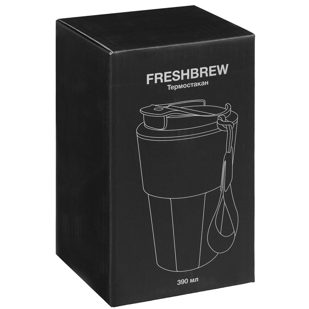 Термостакан Freshbrew, красный-6