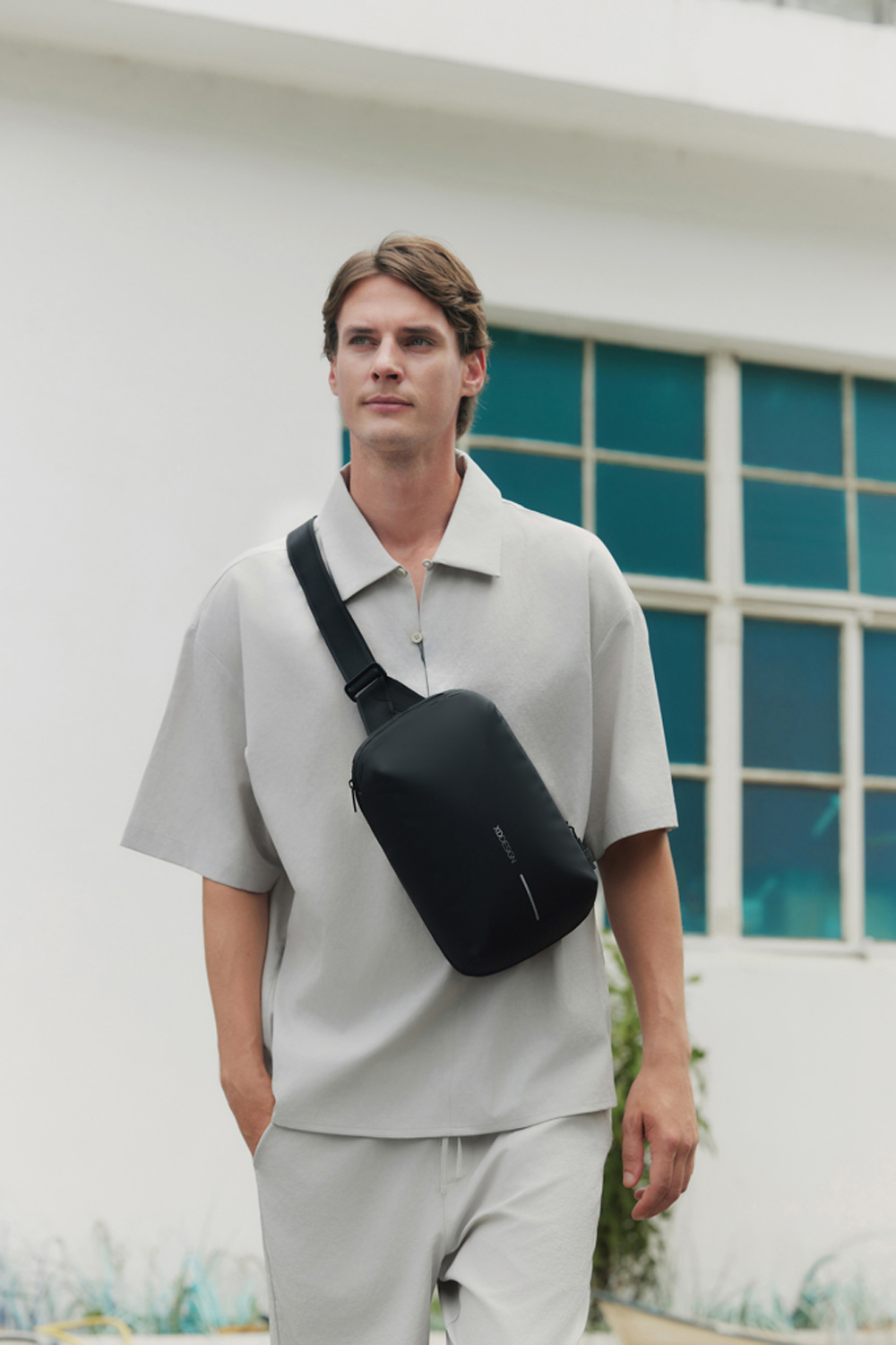 Антикражный рюкзак Urban Sling, черный-18