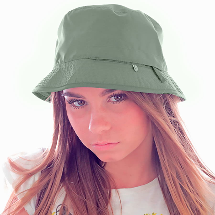 Панама BUCKET POCKET, черный, серый-2