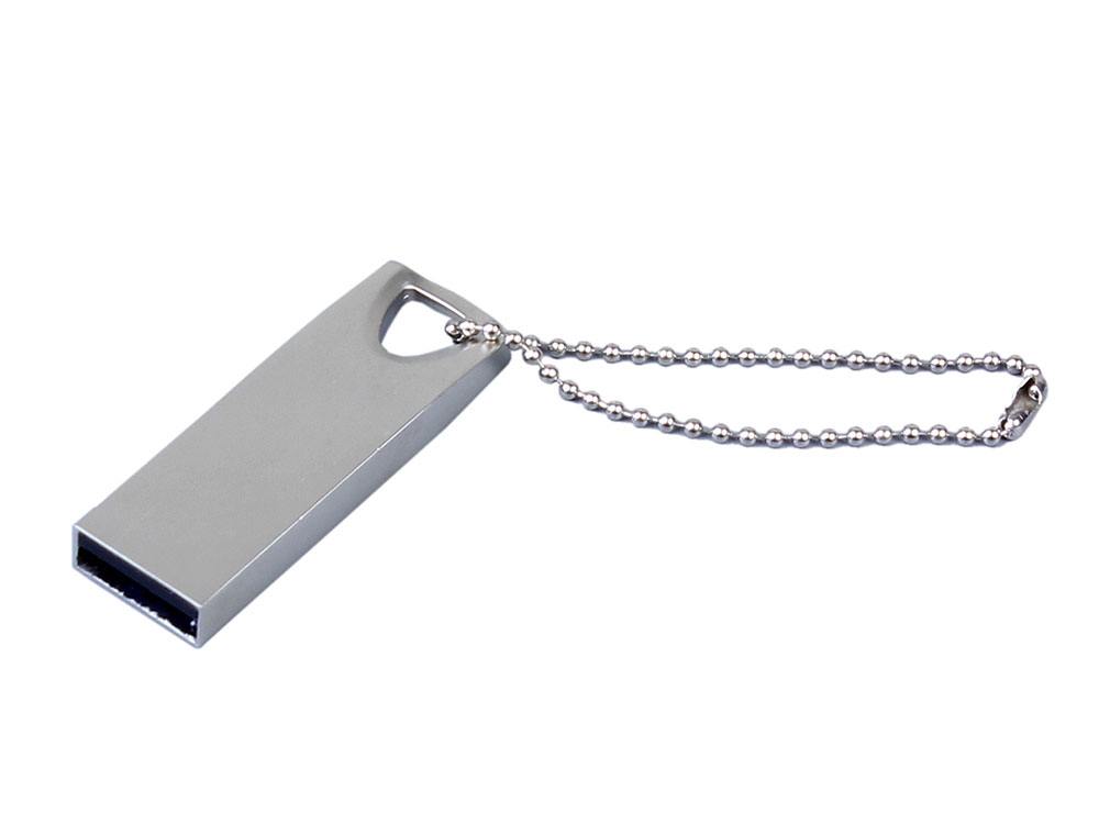 USB 2.0-флешка на 64 Гб с мини чипом, компактный дизайн, стильное отверстие для цепочки-0