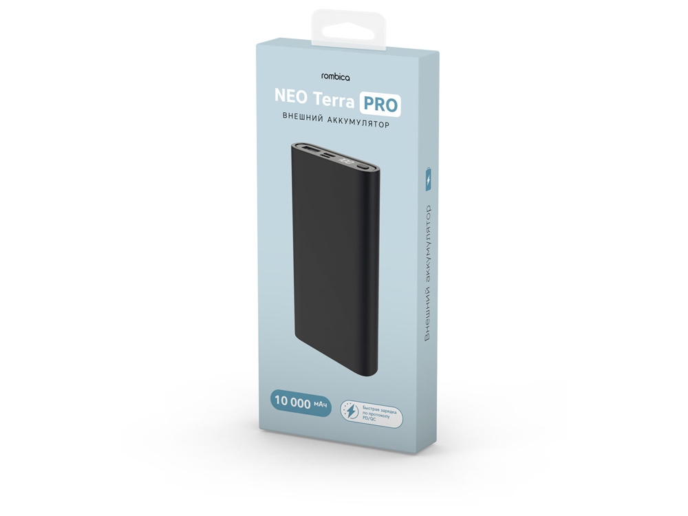 Внешний аккумулятор Rombica NEO Terra Pro, черный-4