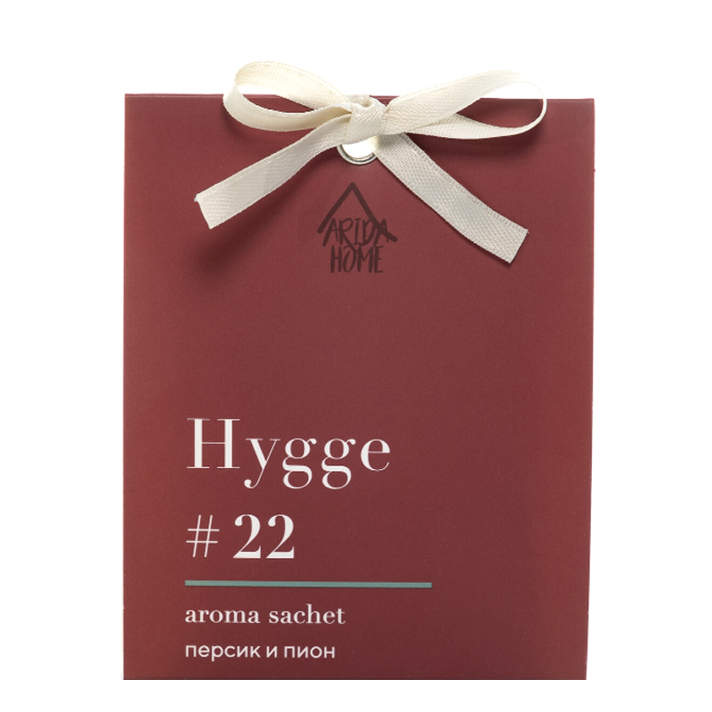 Аромасаше HYGGE #22 Персик и пион, Коричневый-0