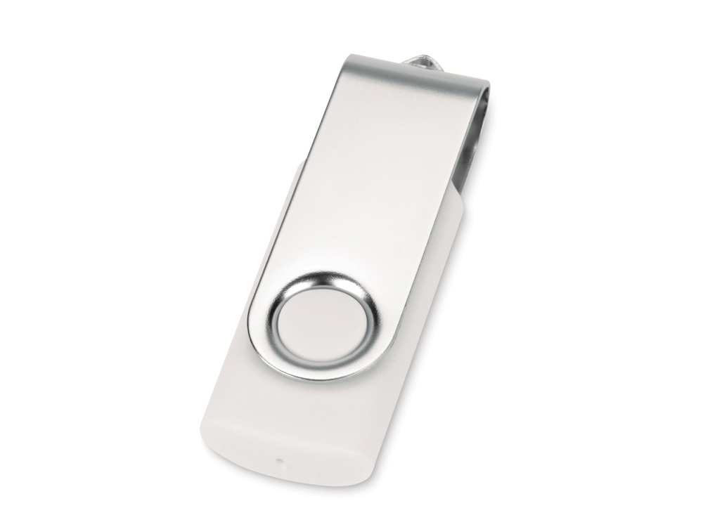 Флеш-карта USB 2.0 16 ГБ Квебек, белый-0