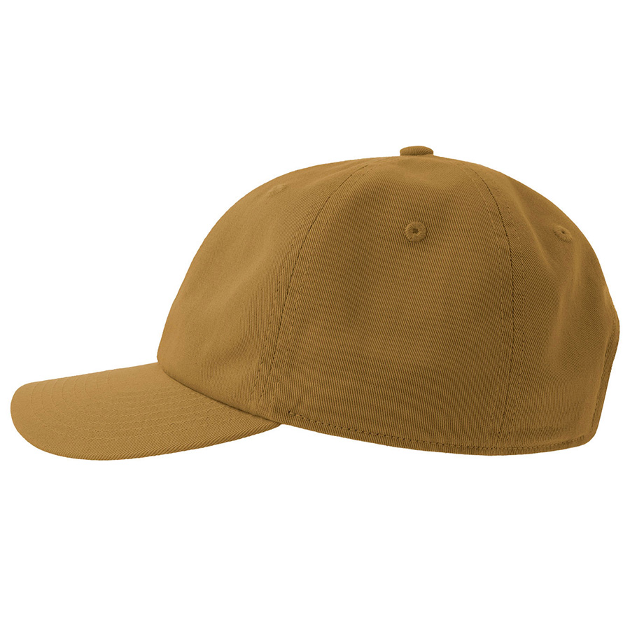 Бейсболка DAD HAT-S, 6 клиньев, металлическая застежка, горчичный-6