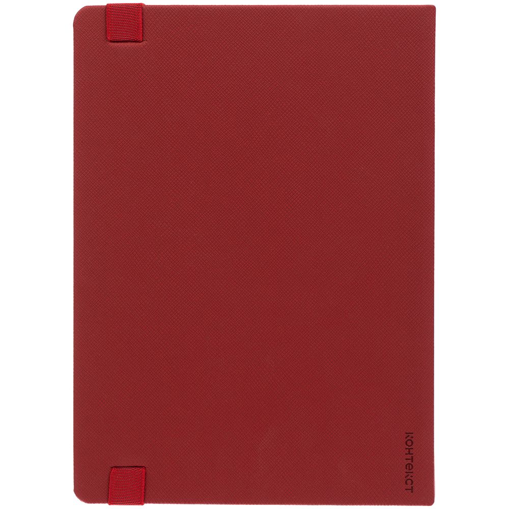 Ежедневник Peel, недатированный, красный-4