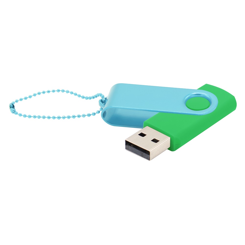 Флешка Designer To Go 2.0 USB 16Gb, Зеленый/Бирюзовый-1