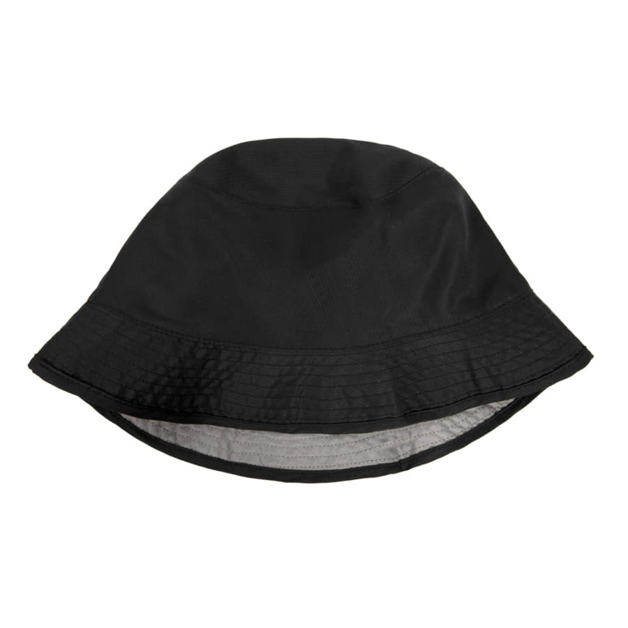 Панама BUCKET POCKET, черный, серый-7