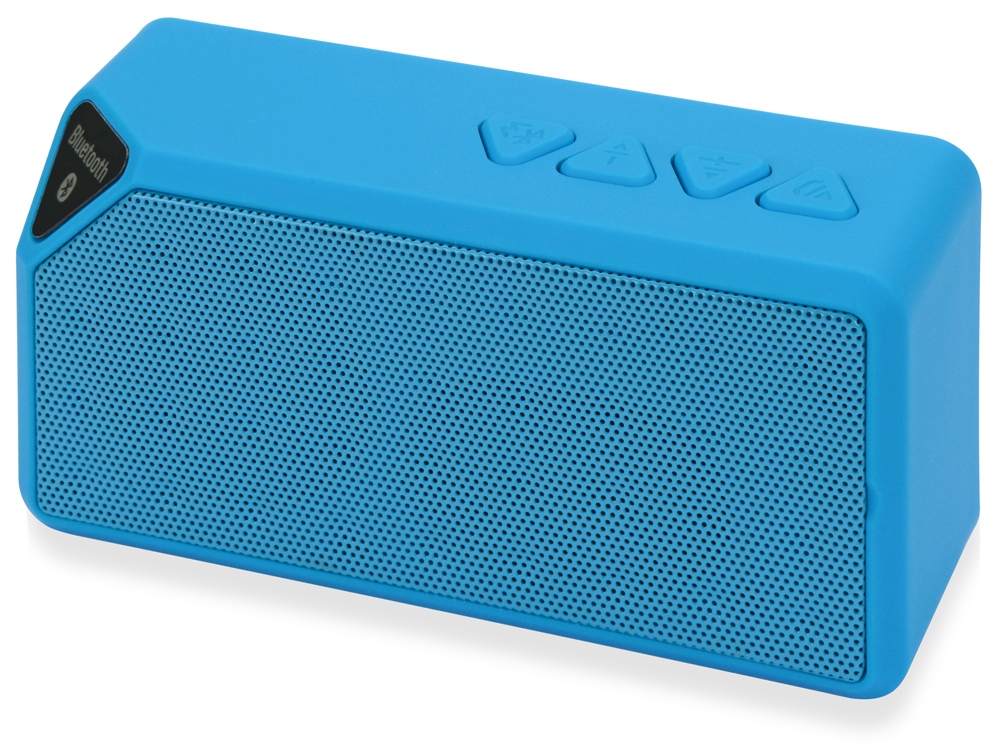 Портативная колонка Bermuda с функцией Bluetooth, голубой-0