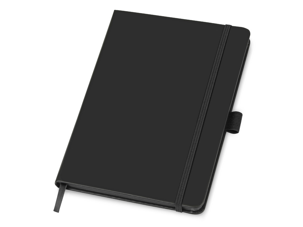 Блокнот ColorNote Black, твердая обложка A5, 80 листов, черный-0