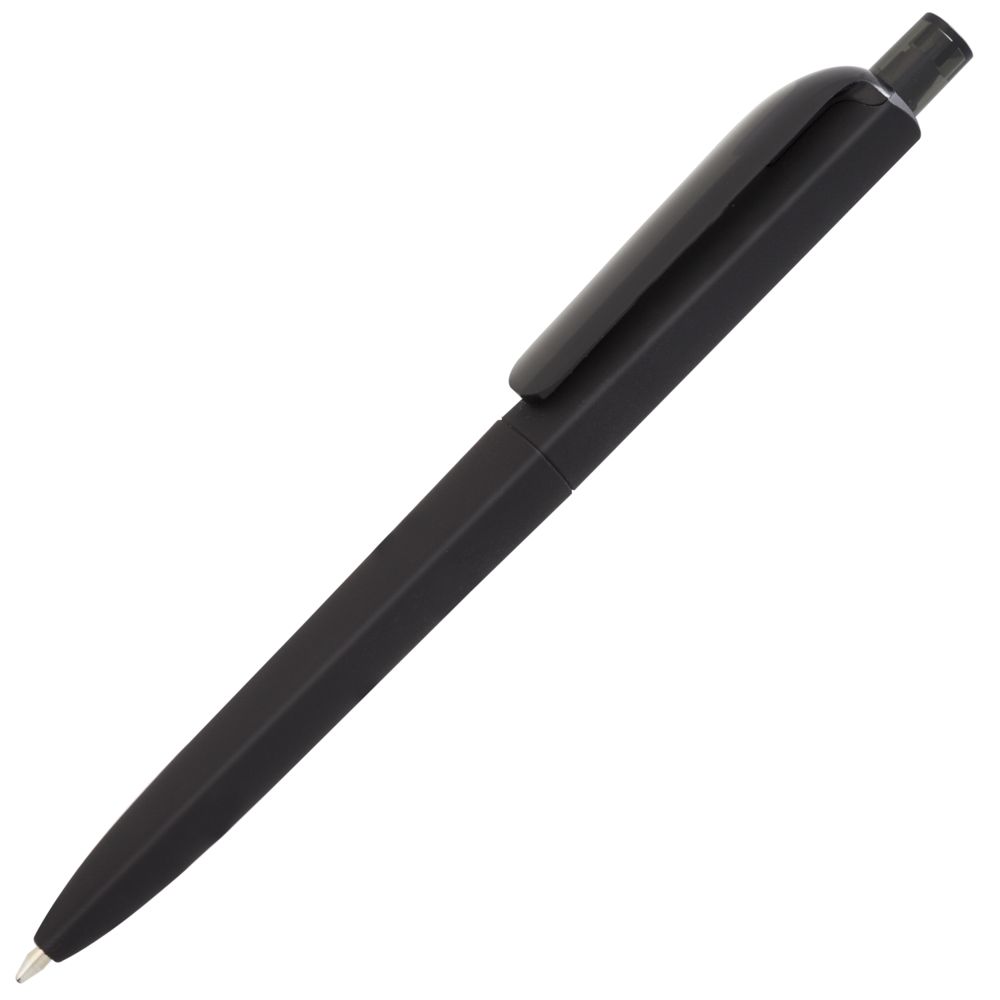 Ручка шариковая Prodir DS8 PRR-T Soft Touch, черная-1