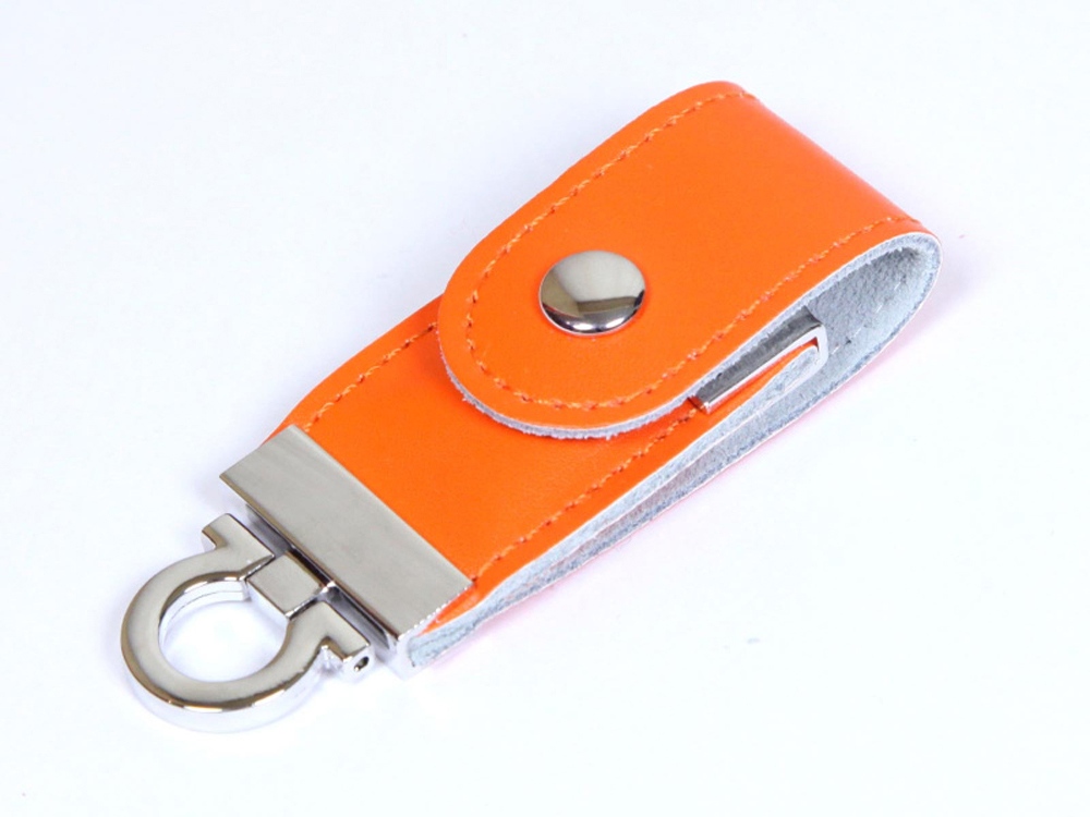 USB-флешка на 32 Гб в виде брелка, оранжевый-1