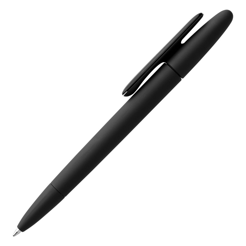 Ручка шариковая Prodir DS5 TRR-P Soft Touch, черная-2