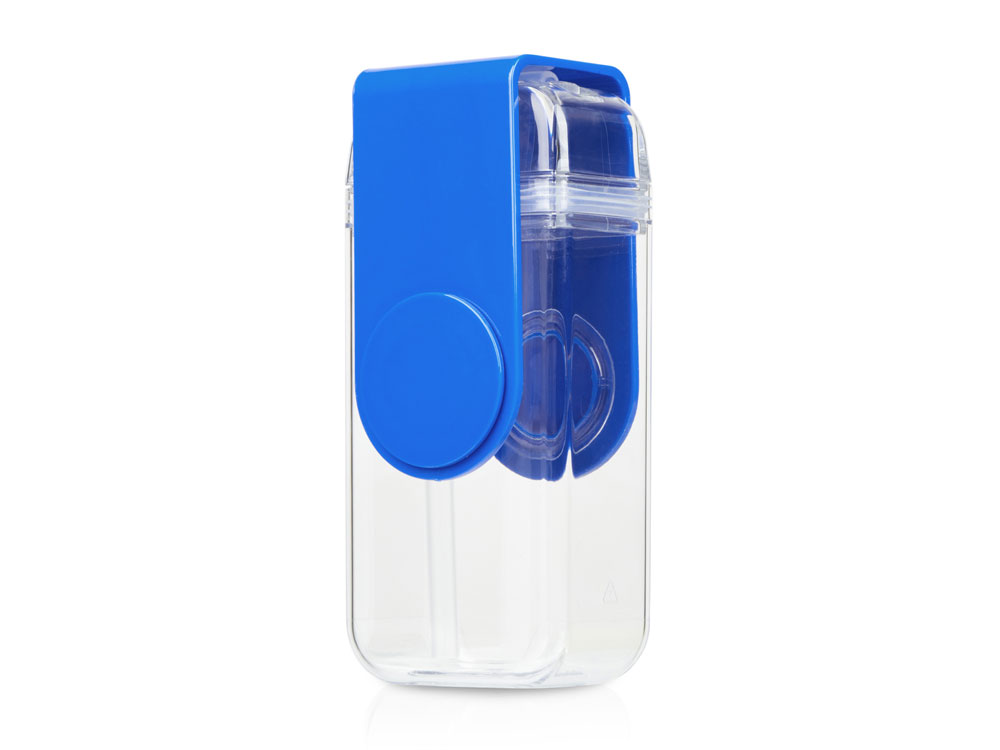 Бутылка для воды JUICY DRINK BOX, синий-1