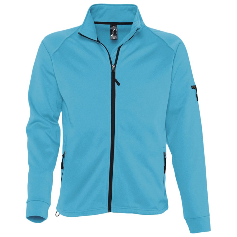 Куртка флисовая мужская New Look Men 250, бирюзовая-0