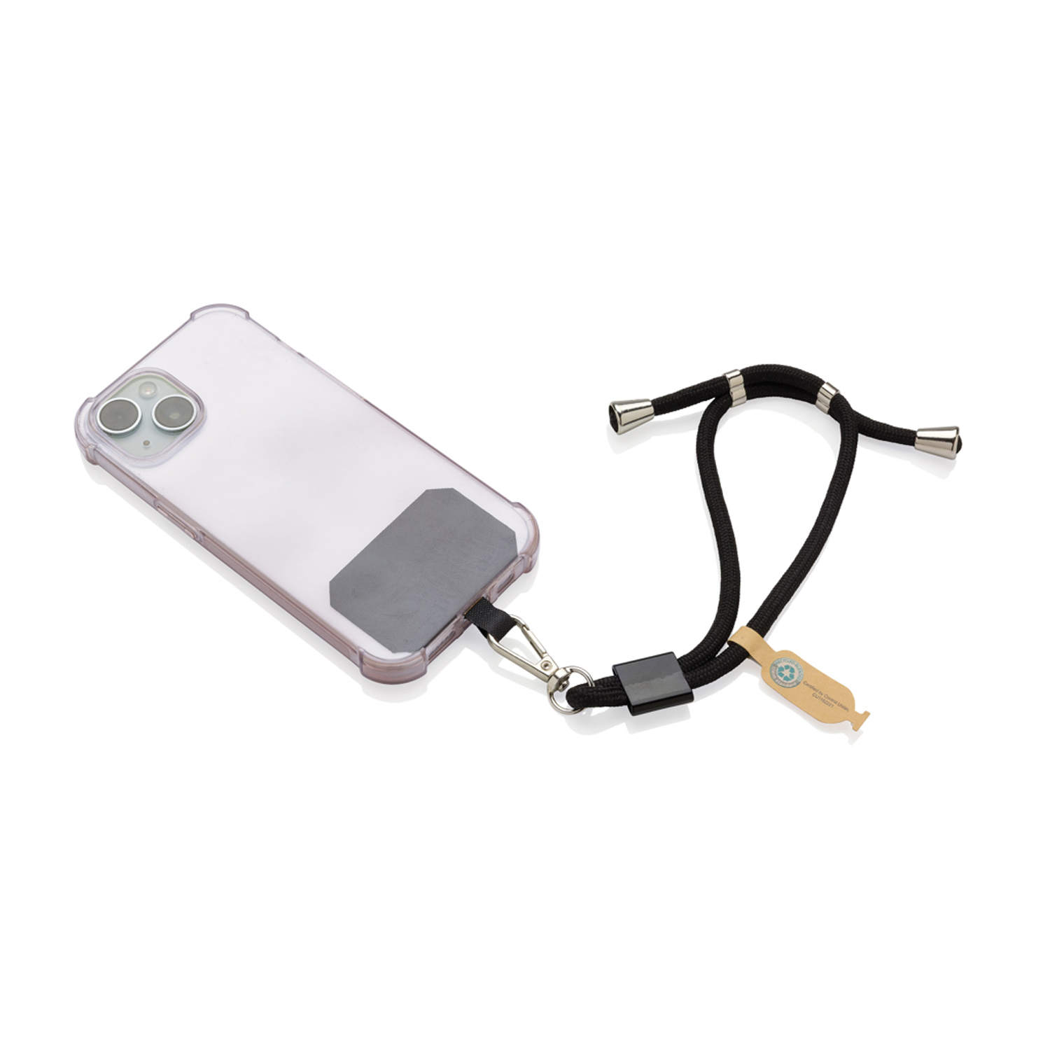 Ремешок-держатель для телефона CarryLoop на запястье из rPET RCS-3