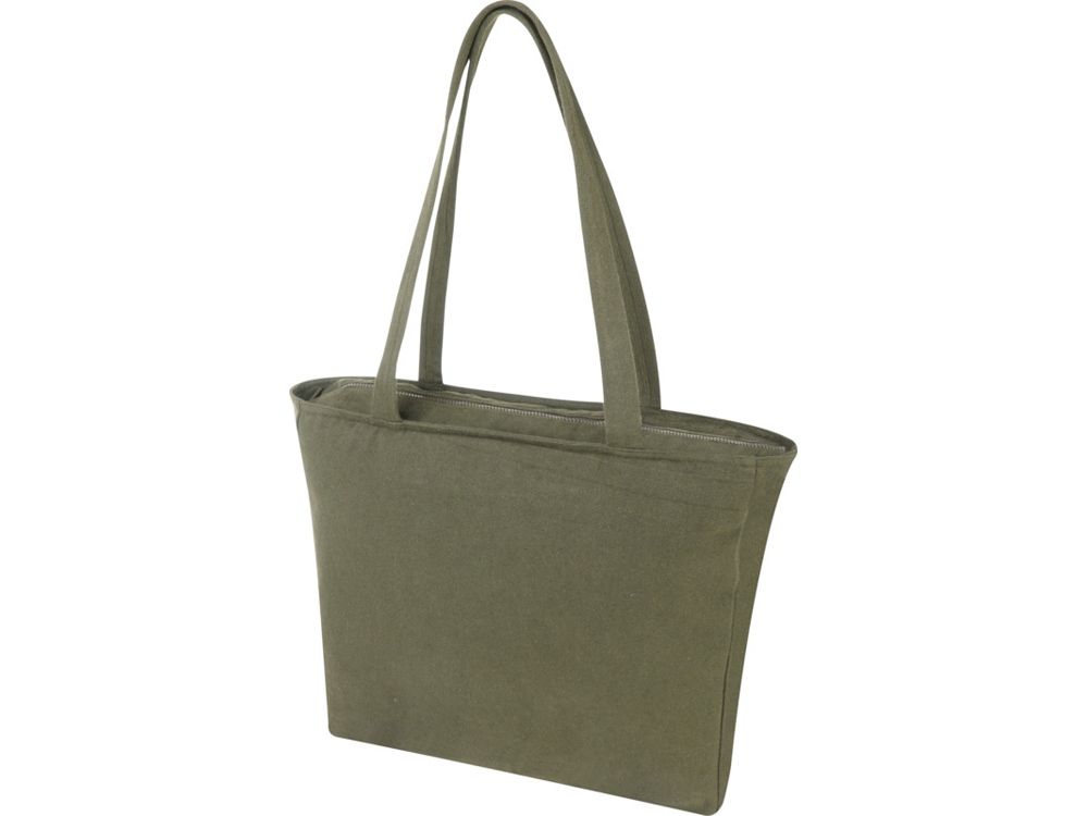 Weekender эко-сумка из переработанного материала Aware™ плотностью 500 г/м² - Зеленый-0