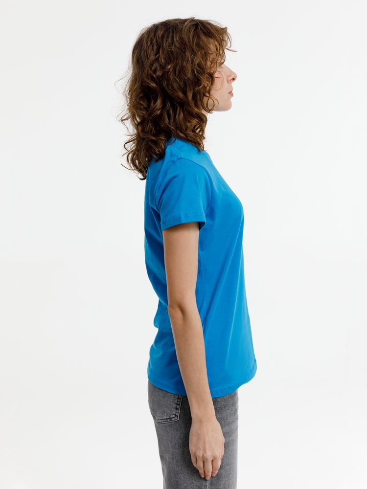 Футболка женская T-bolka Lady, бирюзовая-4