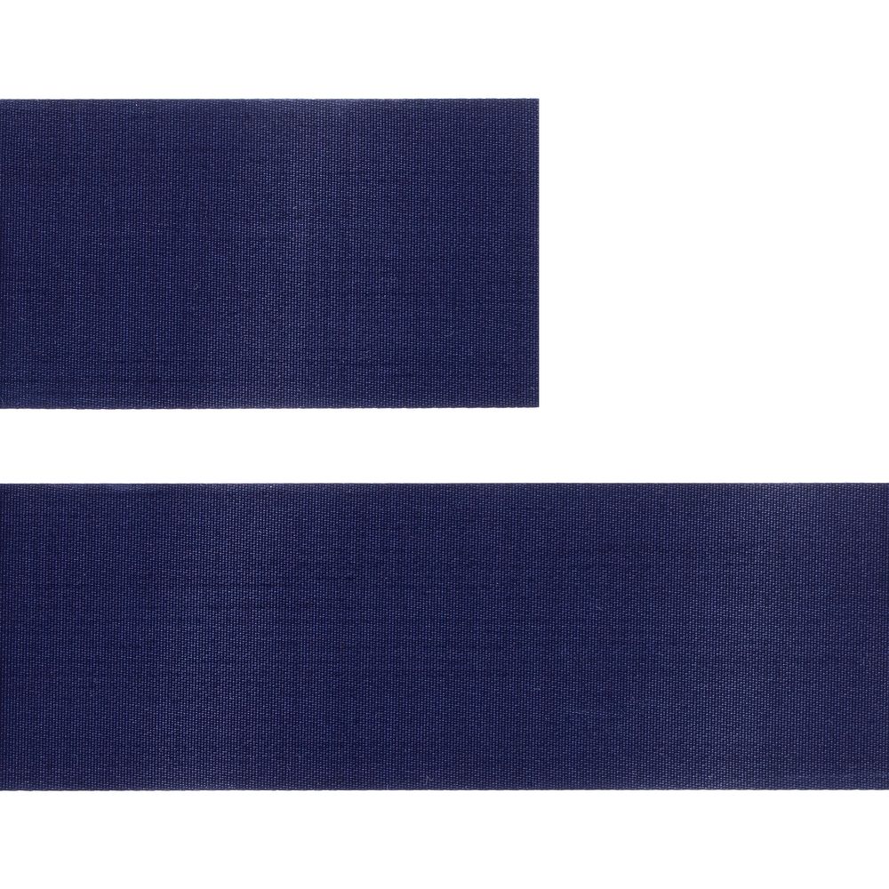 Лента сатиновая Satin 35 XL, темно-синяя, 190 см-1