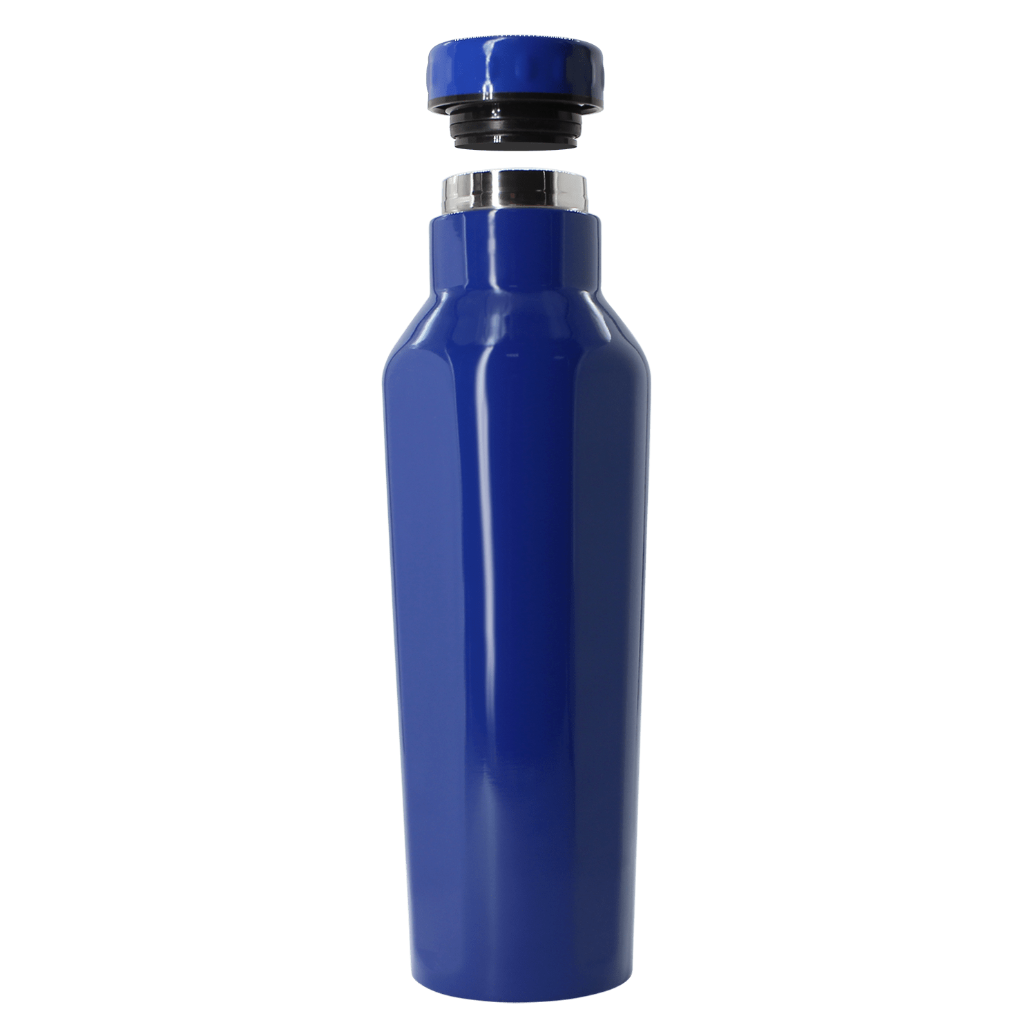 Термобутылка для напитков E-shape (синий)-2