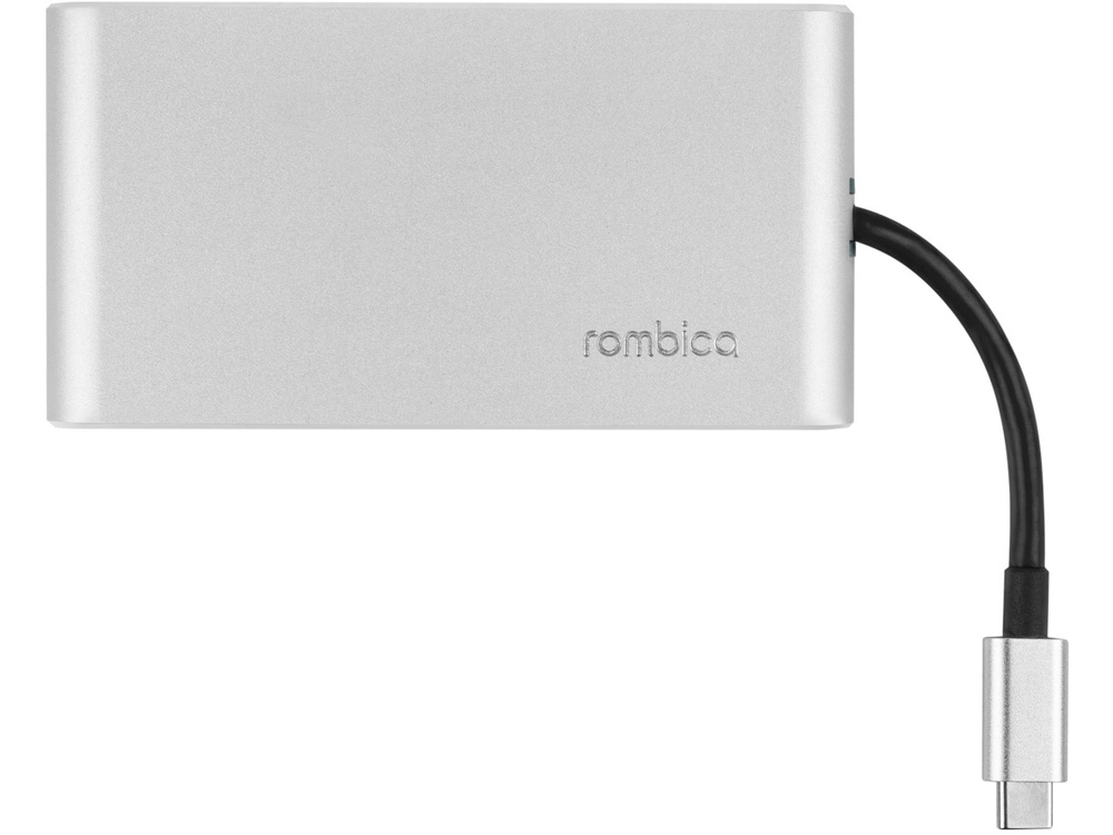 Хаб USB Rombica Type-C Hermes Green-1
