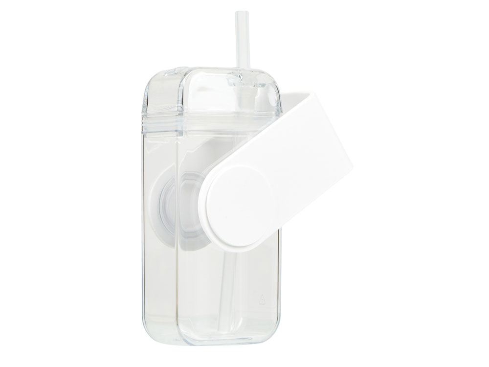 Бутылка для воды JUICY DRINK BOX, белый-2