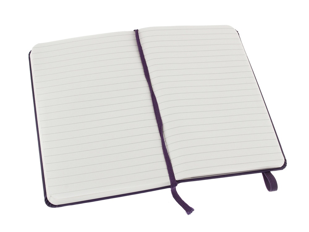 Записная книжка Moleskine Classic (в линейку) в твердой обложке, Pocket (9x14см), фиолетовый-2