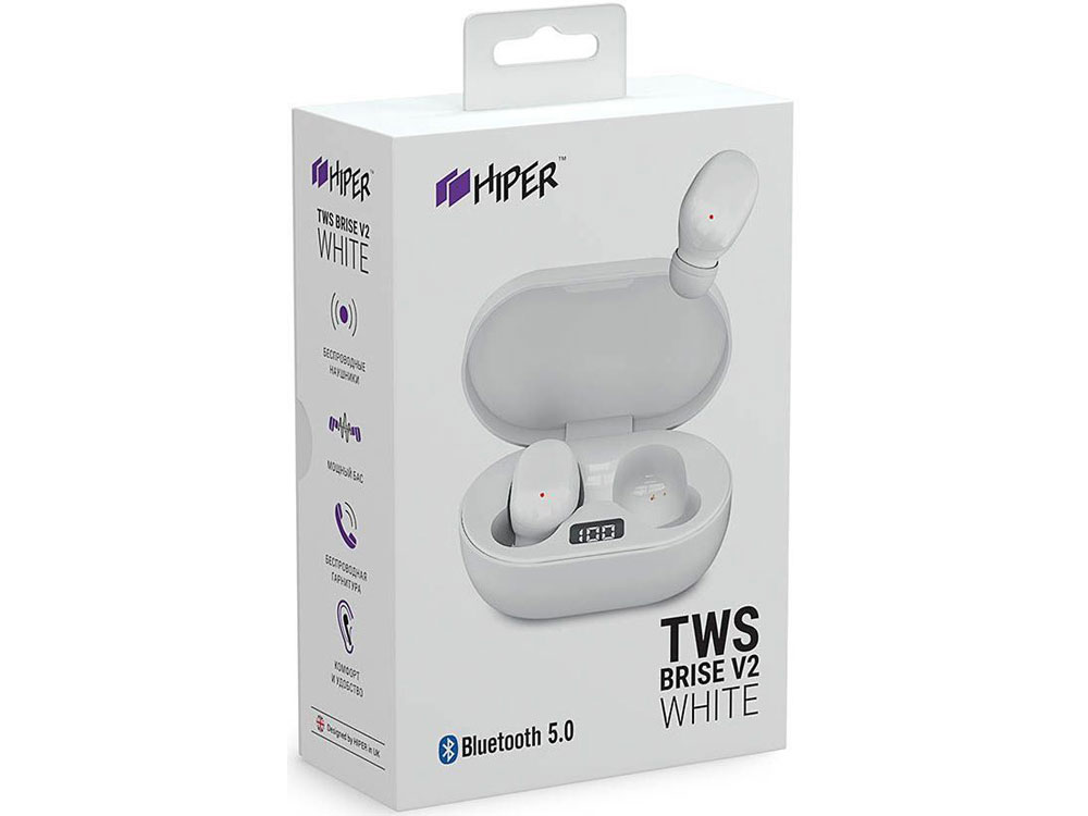 Беспроводные наушники HIPER TWS BRISE V2-3