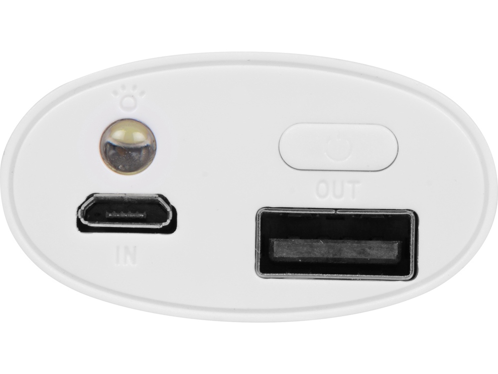 Портативное зарядное устройство Спайк, 8000 mAh, черный-4