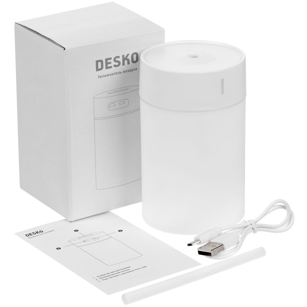 Настольный увлажнитель Desko, белый-4