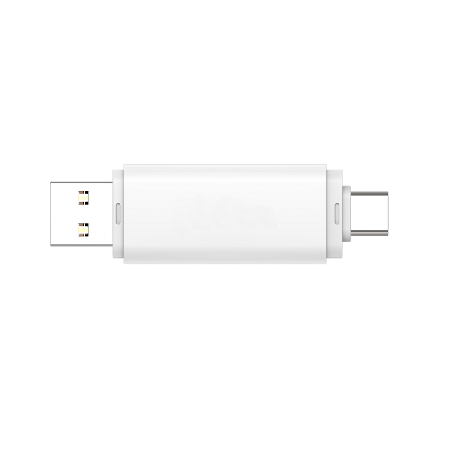 USB flash-карта 128Гб, пластик, USB 3.0 , белый-0