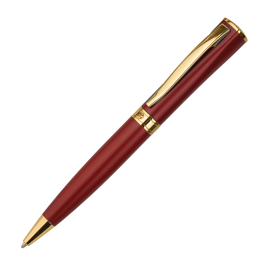 Ручка шариковая WIZARD GOLD, бордовый-0
