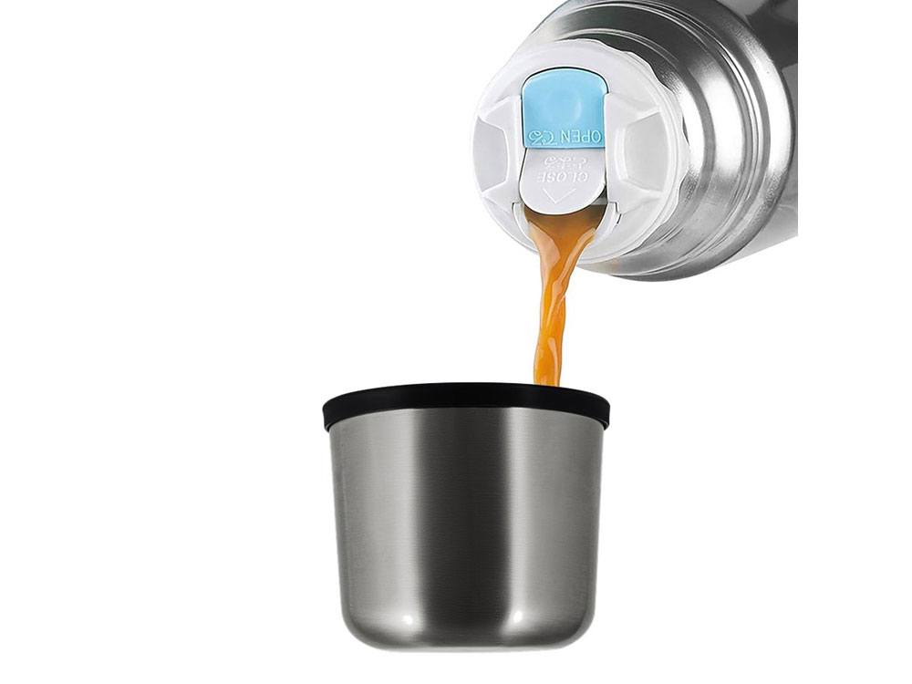 Термос из нерж. стали тм THERMOS FBB-1000GR 1.0L, серебристый-12